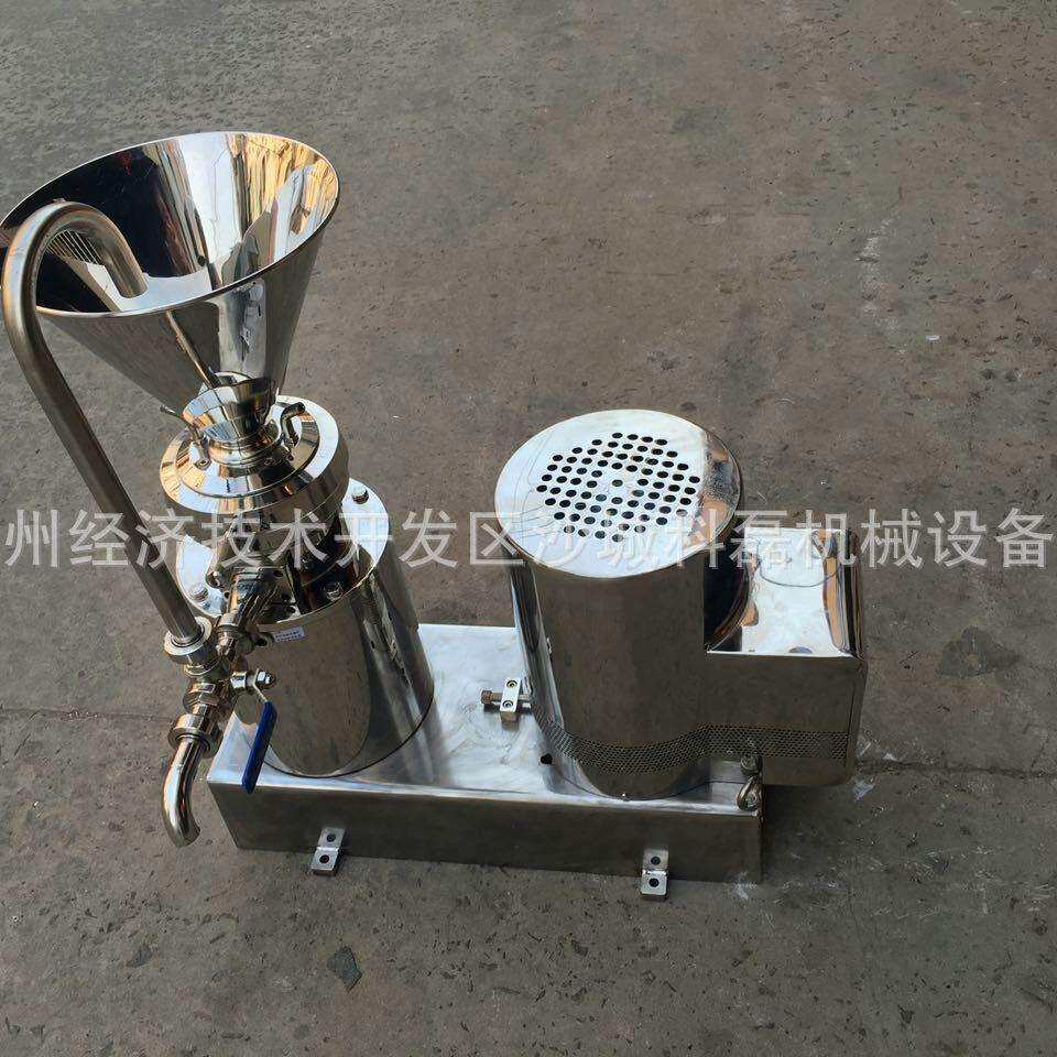 厂家不锈钢卫生级分体胶体磨芝麻胶体研磨机大豆研磨机花粉研