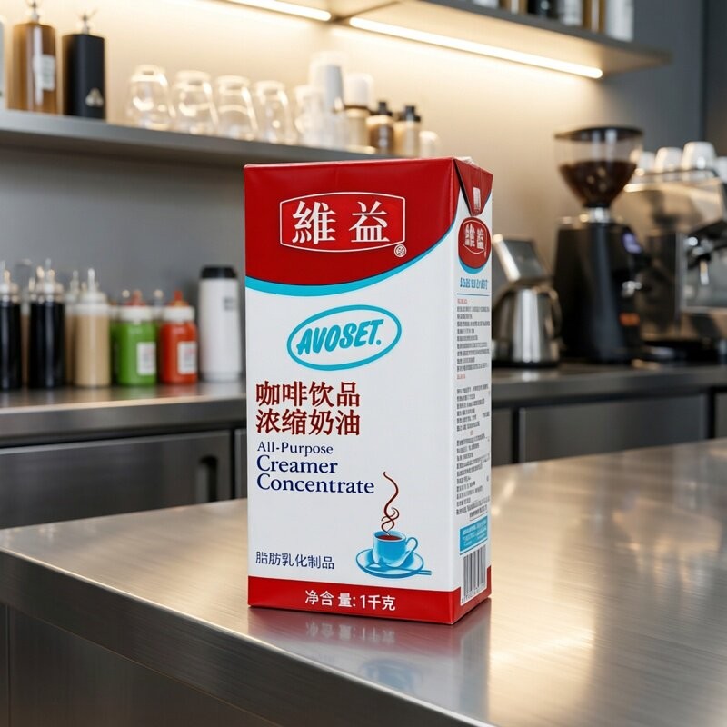 包邮爱护牌咖啡奶维益爱护咖啡奶浓缩植脂奶油奶茶咖啡伴侣淡奶油