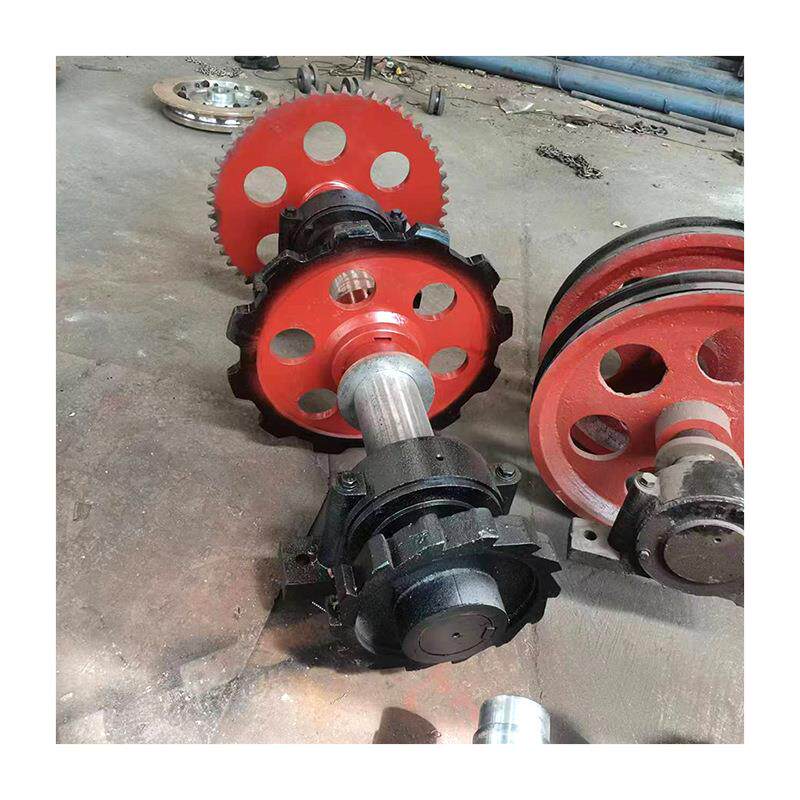 山东厂家矿用提升机链轮总成工业输送机铸钢链轮刮板机配件总成