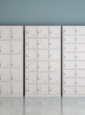 十门员衣工更衣柜八带锁铁皮存放柜钢制储物柜0801健寄存柜身房更