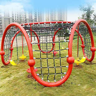 不锈钢大型架景区设备爬无游乐户外室外网儿童攀登非标动力架攀爬