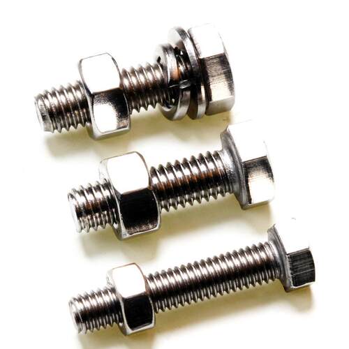 475pcs/盒不锈钢公制螺母栓盒装M4/M5/M6螺钉螺母平垫弹垫组合装