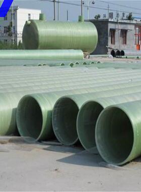 国胜玻道钢D蚀N1200缠绕玻璃钢管道耐腐脱2403152硫管排璃气管道