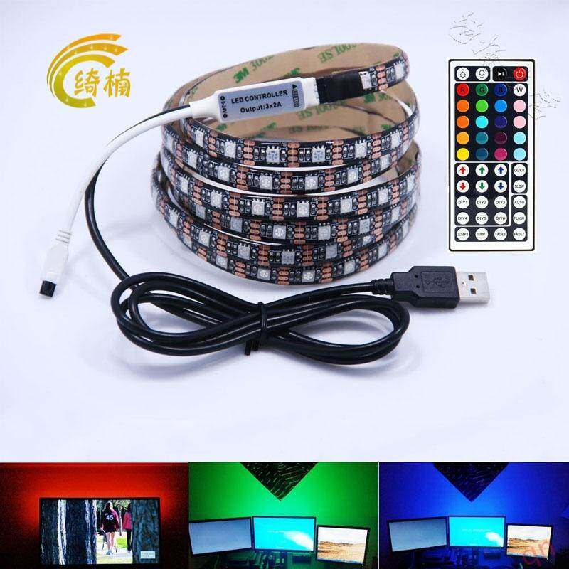 LED全彩USB 5V 充电宝汽车灯带5050遥控七彩RGB电视电脑背景装饰|ruв категории награду материалов, источник света, привел источник света, светодиодные лампы с - от Buy2taobao.com для оказания профессиональной услуги покупки агента Taobao