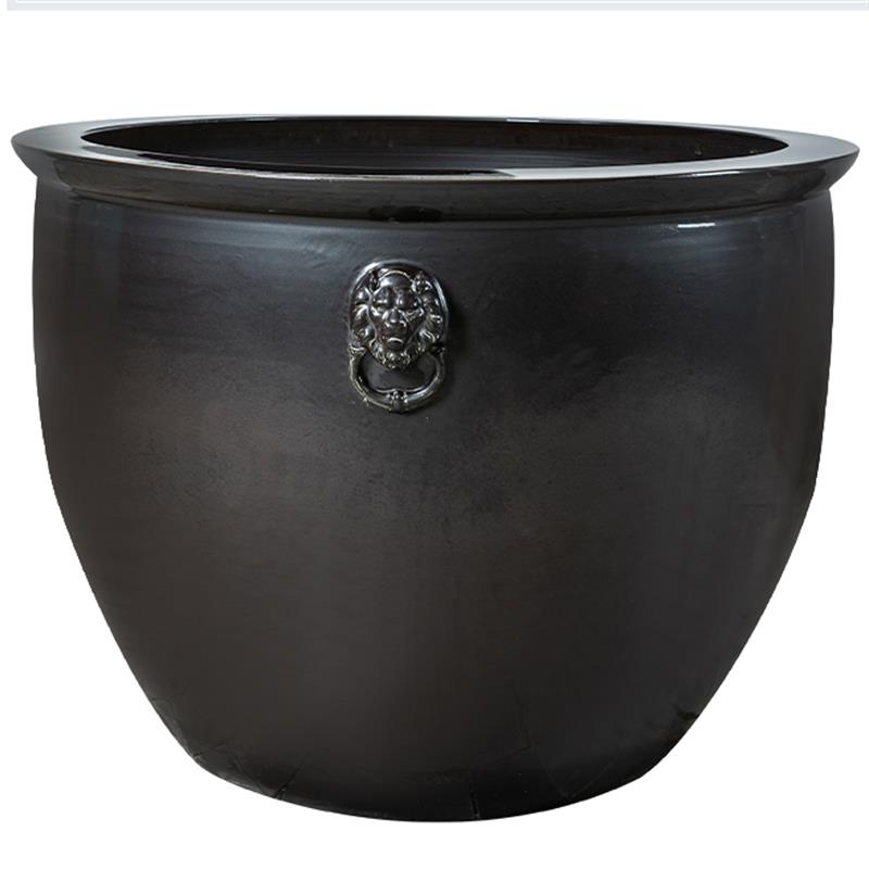 高档景德镇陶瓷鱼缸水缸锦鲤荷花缸睡莲乌摆龟缸缸客厅酒店缸装饰