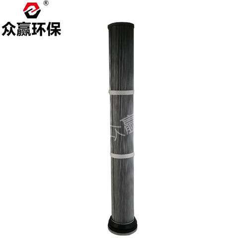 众赢环保 脉冲除尘器滤筒工业喷砂抛丸机滤筒132X122X1000