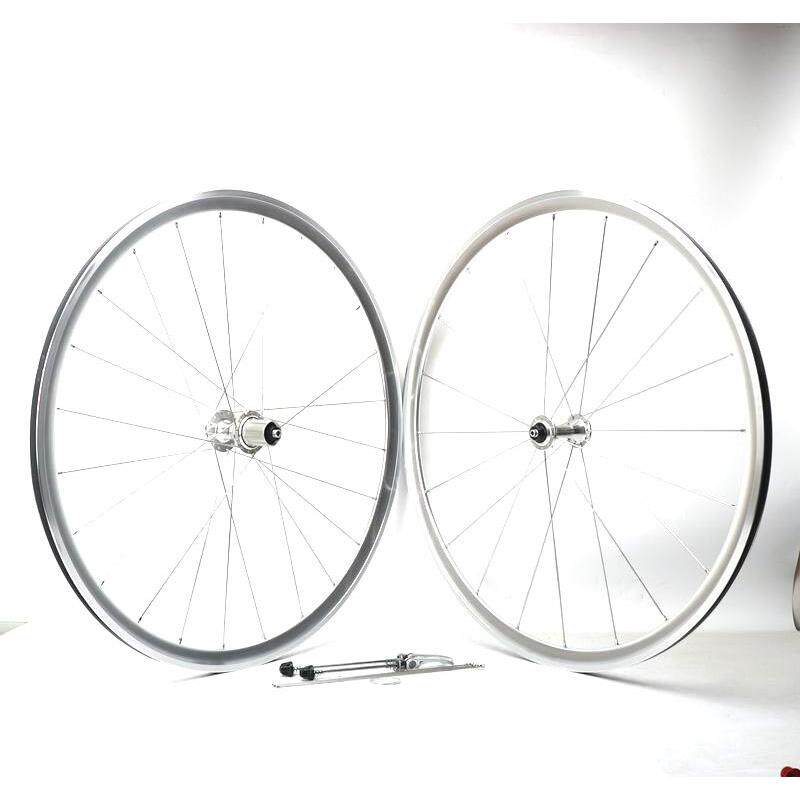 公路车轮组700C双层铝合金车圈11速4培林100-130V刹自行车轮毂