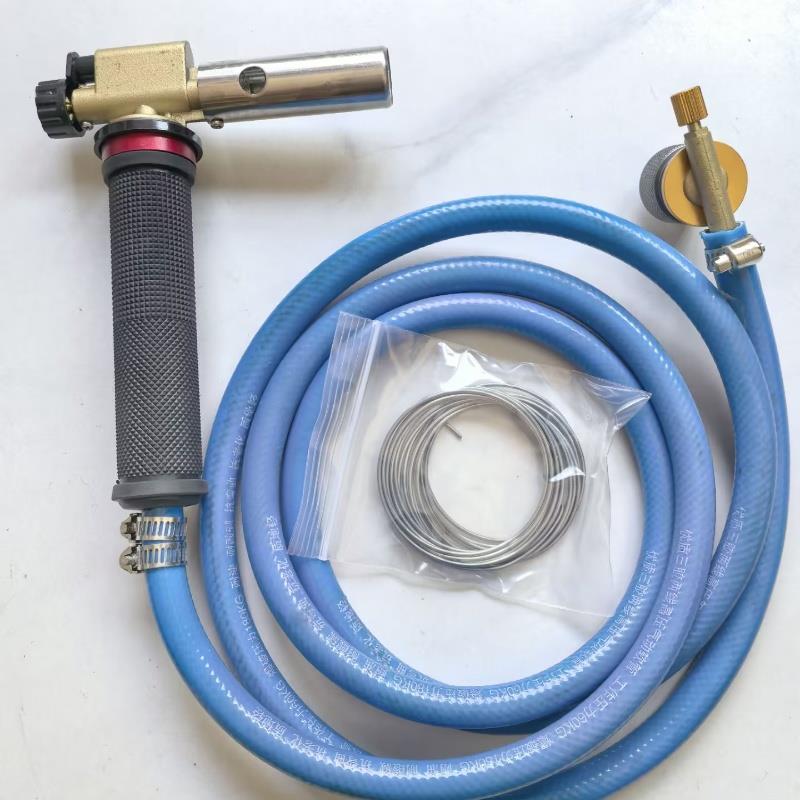 曼普气瓶MAPP无氧喷火枪焊枪液化气空调冰箱铜管焊接烧毛便携工具