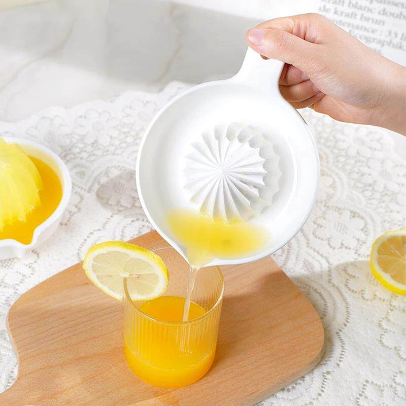 日本进口手动柠檬榨汁器家用榨汁机手工橙子挤汁器压水果原榨果汁