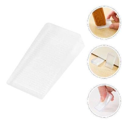 12pcs Furniture Feet Pads PVC Leveling Wedges for Doors