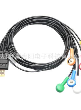 适用于席勒MT101/MT10224小时动态心电图导联线7导动态心电线