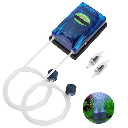 跨境鱼缸小型增氧泵RS-A/A氧气泵水族箱透明打氧泵