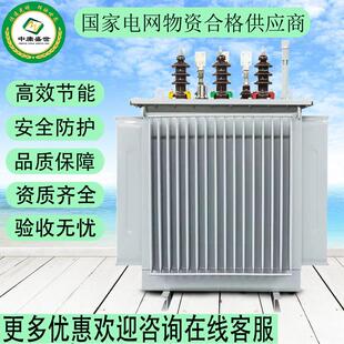电力变压器S11全铜三相油浸式 变电站厂家供应 变压器密封户外箱式