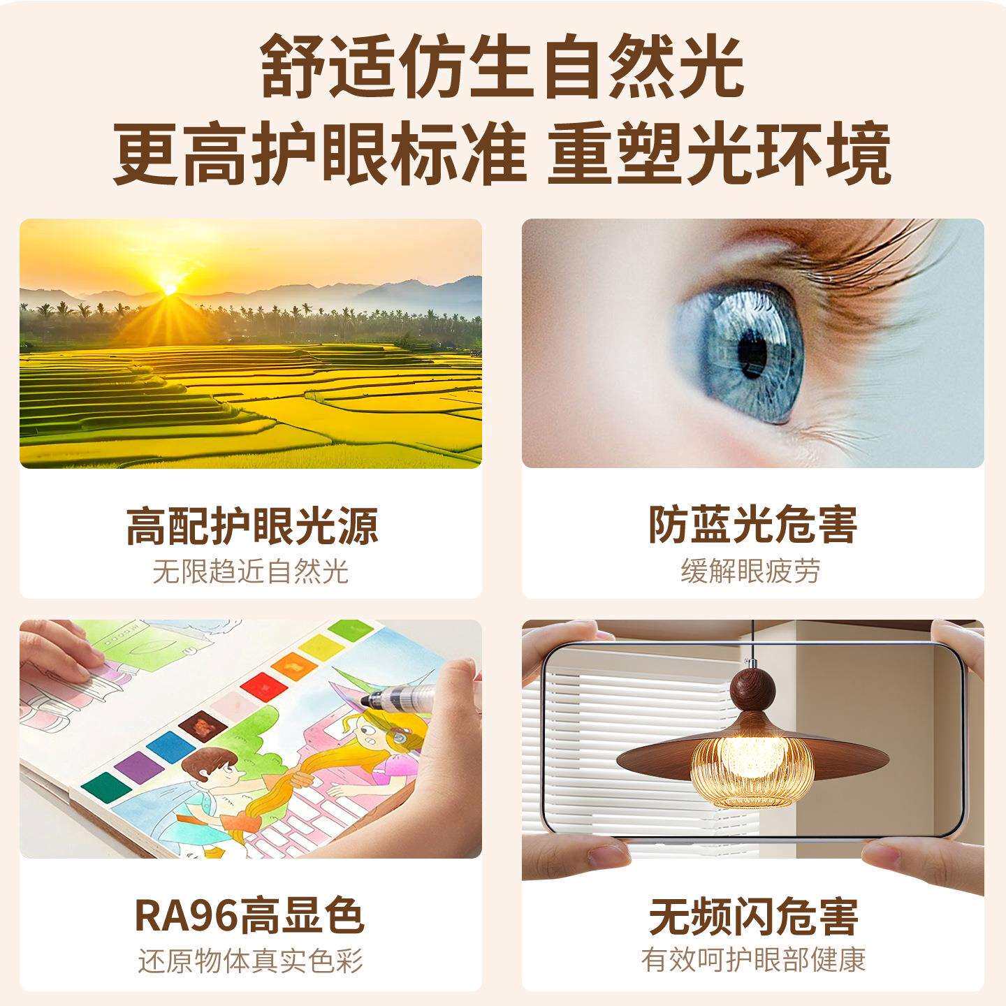 650中古风餐厅吊灯美式复古创意6碟吊饭厅吧台木纹个性艺术飞线灯