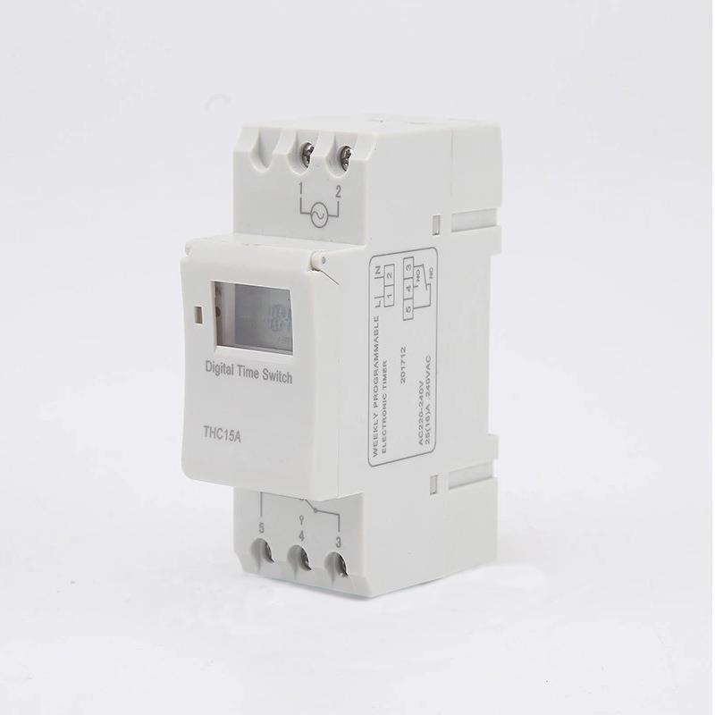 微电脑时控开关220V/24V/12V电源定时开关时控智能全自动16组编程