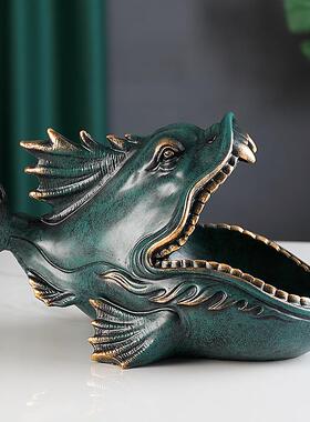 新款直销树脂摆件工艺品河马家居饰品客厅创意装饰酒柜鞋柜玄关钥