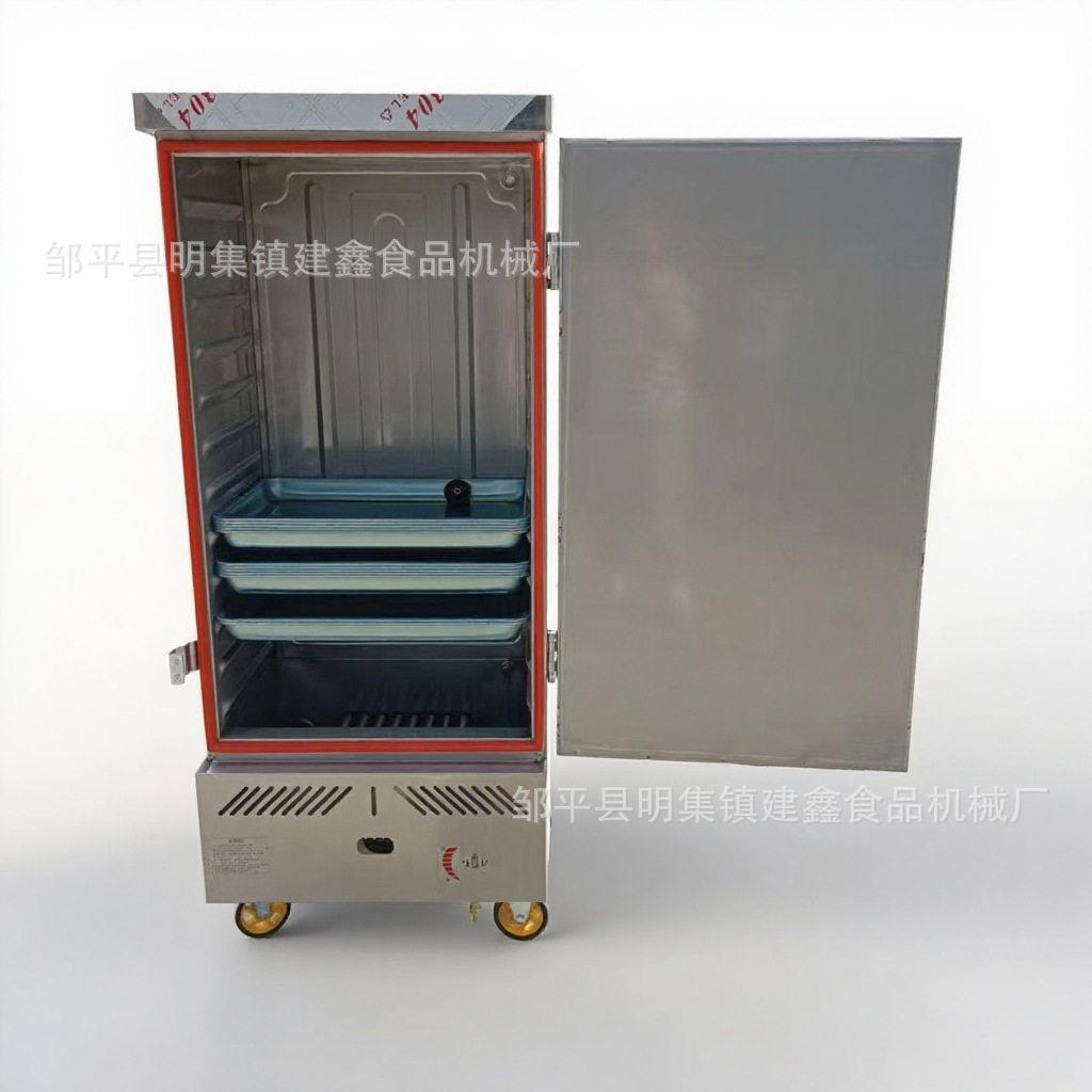 门12盘燃气蒸箱商用小型蒸箱馒头包子蒸饭车