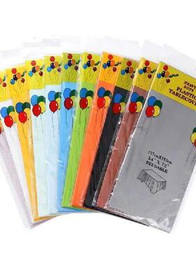 2Pcs 137x183cm Disposable Table Cloth Solid Color Rectangle