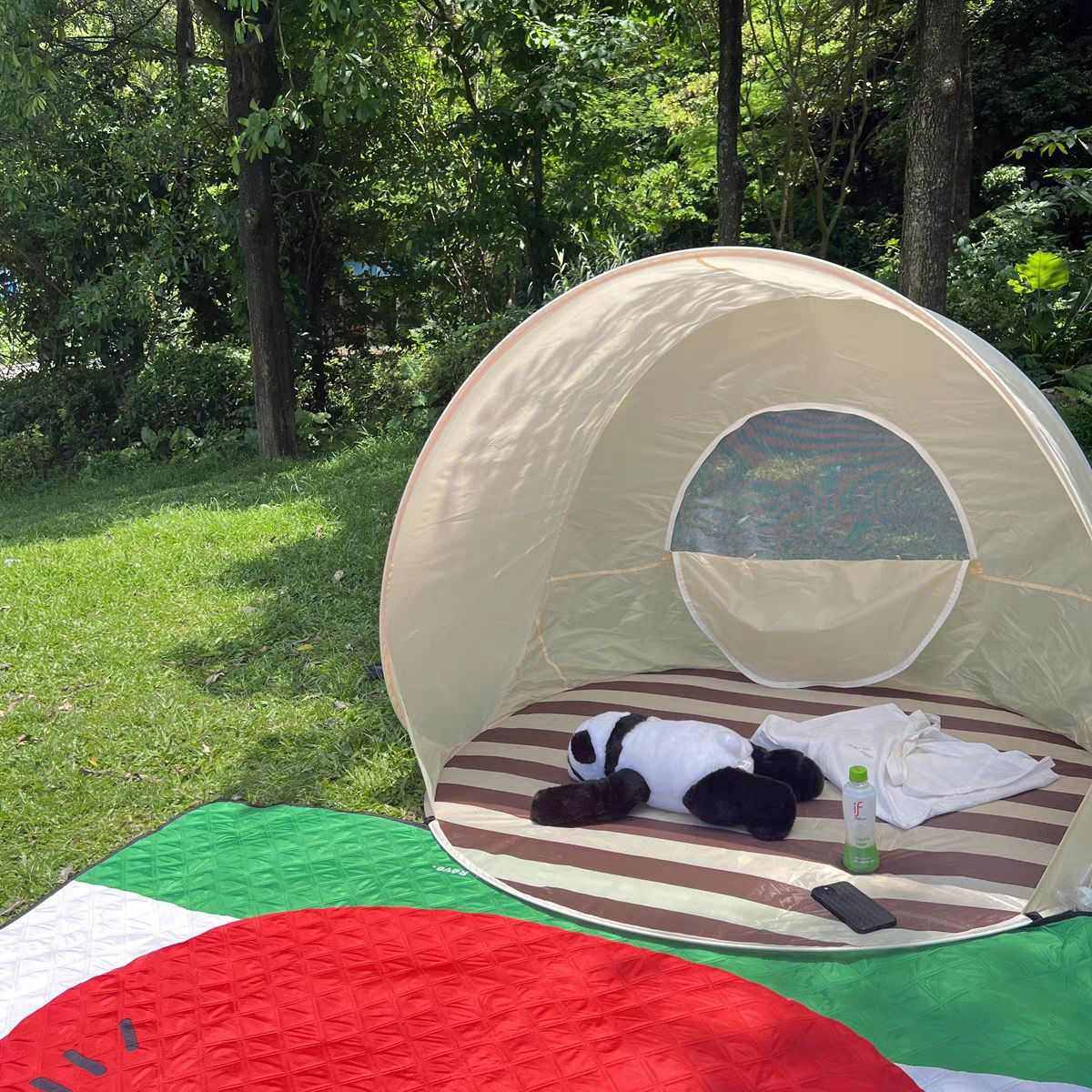 露营帐篷户外折叠便捷式儿童野餐一键开合自动室内宝宝快速打开轻