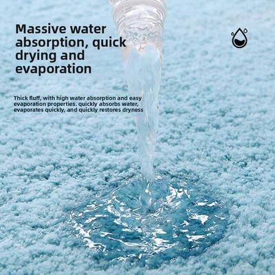 quick dry toilet door mat mat bathroom MATS carpets