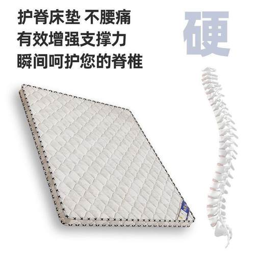 天然床垫保家足尺寸椰棕JMG1.51.偏8棕榈儿用童棕学生儿环童硬