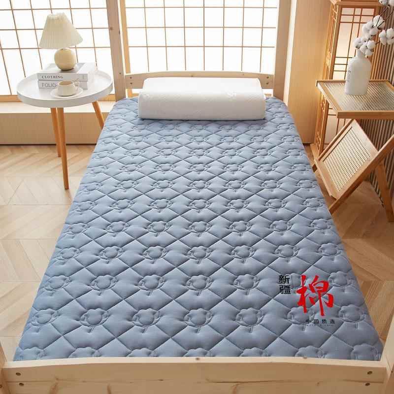 棉床垫软垫家卧室宿用舍花单人榻榻HKB米海绵垫租房子专用床褥子