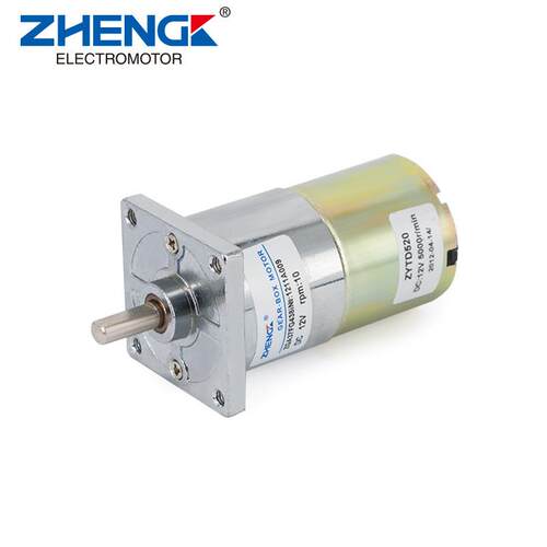 厂家直销 Zhengk/正科电机 永磁直流普通减速电机ZGB37FG 12V