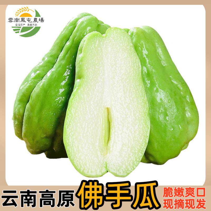 云南佛手瓜新鲜洋瓜丰收瓜福寿瓜洋茄子农家自种当季蔬菜现摘现发