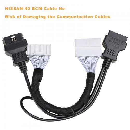 OBDSTAR Nissan 40 BCM 电缆网关转换器适用于 X300 DP PLUS/ X30