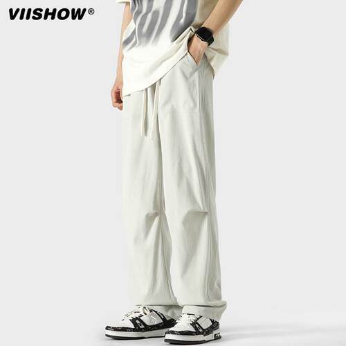 VIISHOW潮牌复古直筒垂感