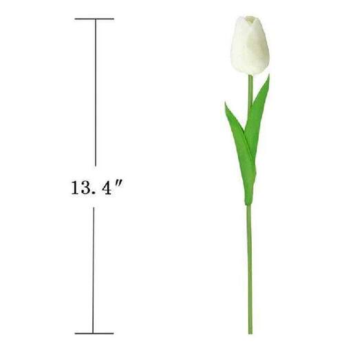 30Pcs Artificial Tulips Flowers Real Touch Tulips Fake