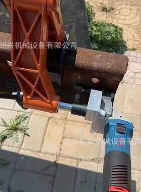 铁路轨道K1270R用便携式打腰轨铣削机轨缝溢流毛边磨削机多功能铣