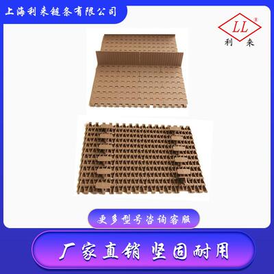 厂家直供LLT-400带挡板带勾脚网带链152.4塑料网带食品生产运输