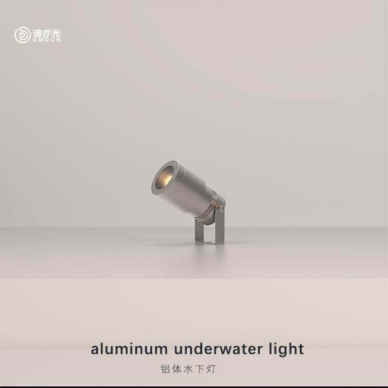 led铝体水下地埋灯嵌入式户外庭院花园别墅景观装饰流水射灯12v