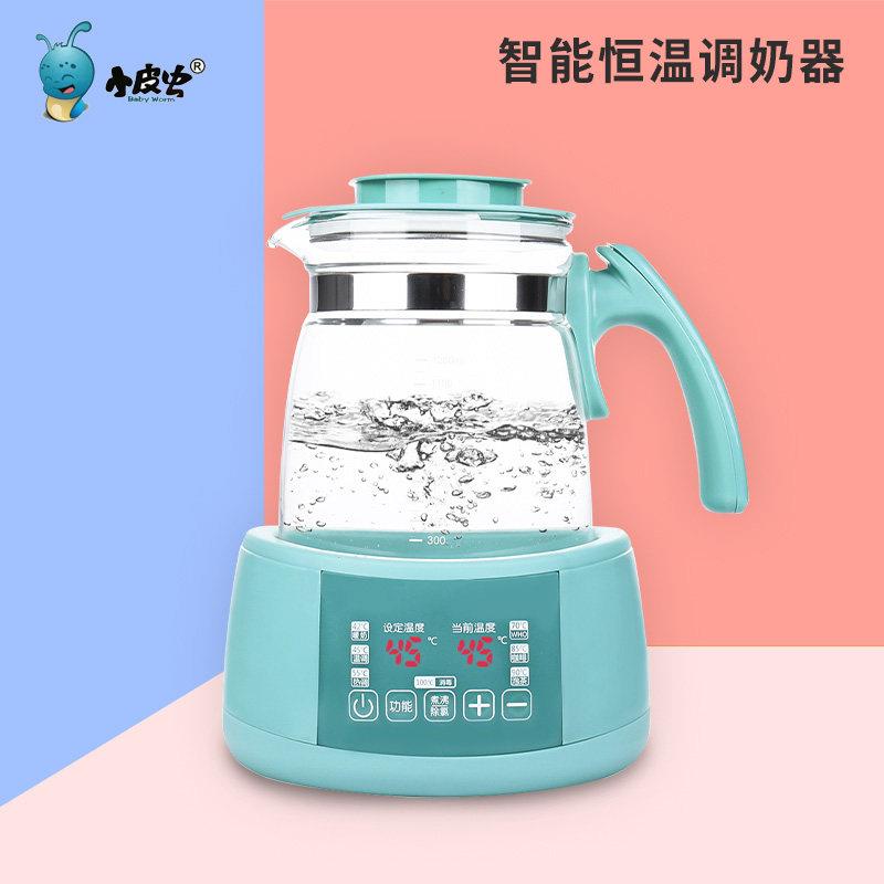 小皮虫HK8099智能恒温调奶器迪亲SR8100/1633/1631高硼硅玻璃0677