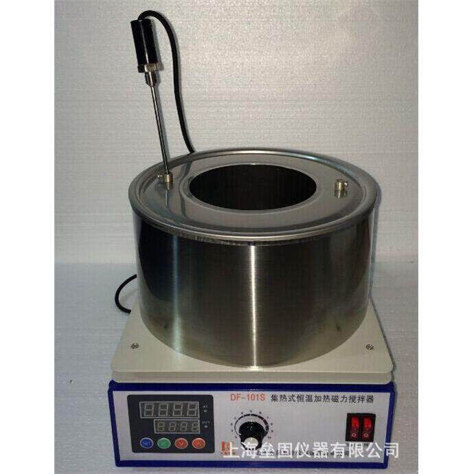 DF-101S集热式恒温加热磁力搅拌器油浴水浴加热磁力搅拌器