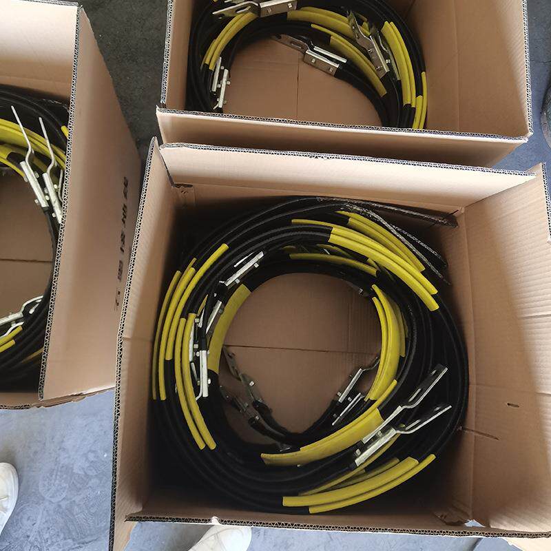 铠装式石墨引下线接地极快装式接地扁带防雷接地石墨烯铠装引下线