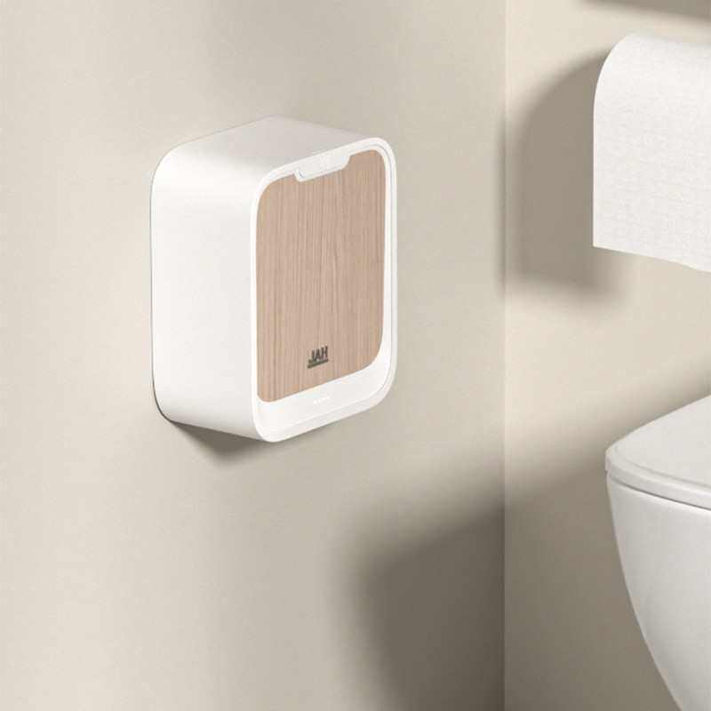 挂式厨房智能收纳桶卫生间感应垃圾桶壁挂家用带盖厕所窄夹缝纸篓