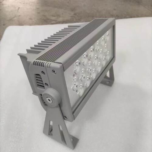 54瓦长方形一束光投光灯外壳18*3w方形一束光LED外壳套件