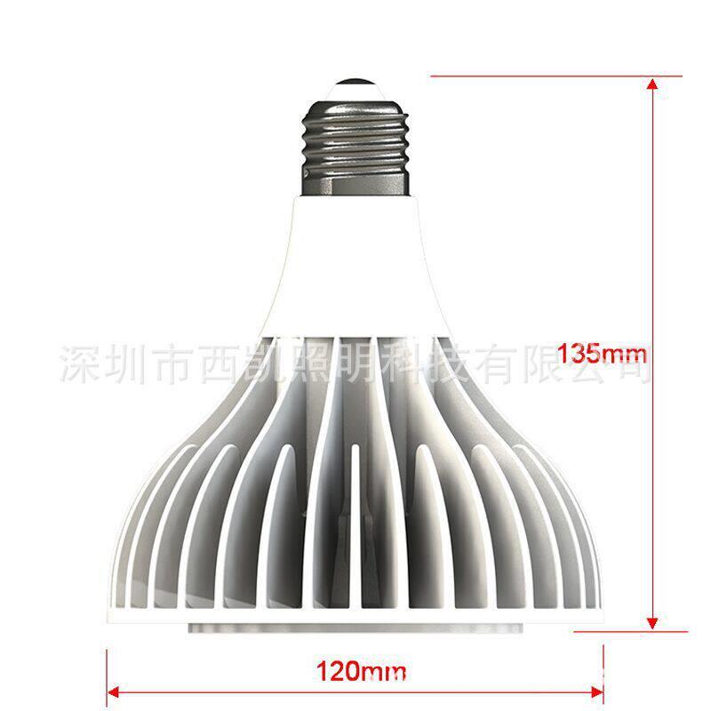 LED聚光射灯PAR38无频闪30W显色酒店餐饮E27 G12调光110V 230V