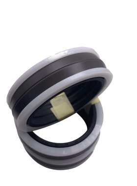 灰色聚氨酯材质ZP型 ZC 油缸双向活塞密封