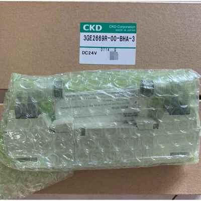 CKD电磁阀3GB2669R-E2H 3GE2669R-00-BHA-3-DC24V 3GE2669-BHA
