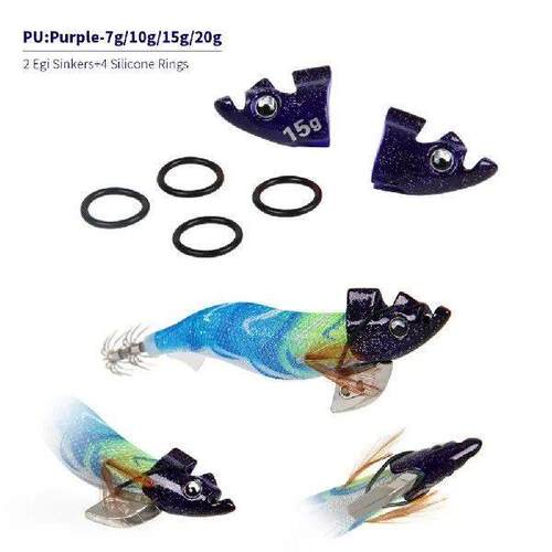 Jigs Octopus Bait Shrimp Prawn Squid Jig Tip Fishing Bait