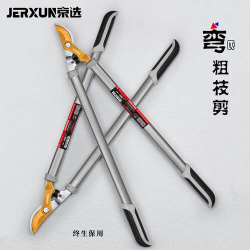 京选修枝剪粗枝剪果树枝园林剪刀绿化绿篱修剪省力大花剪园艺工具