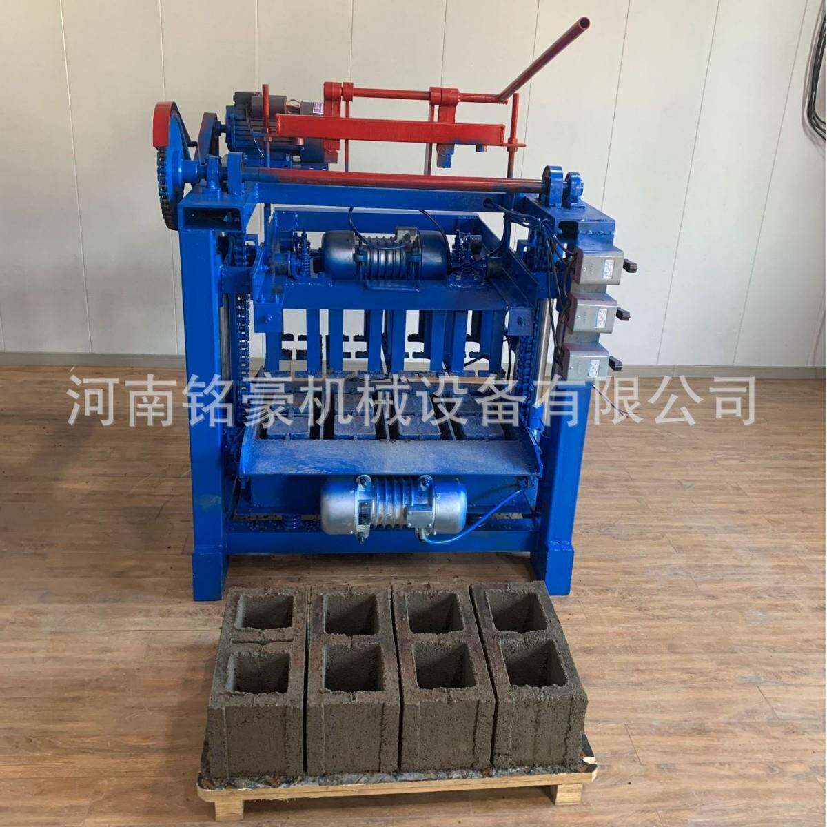 免烧砖机制造水泥砖机器制水泥块砖头设备220v空心砖机路面砖