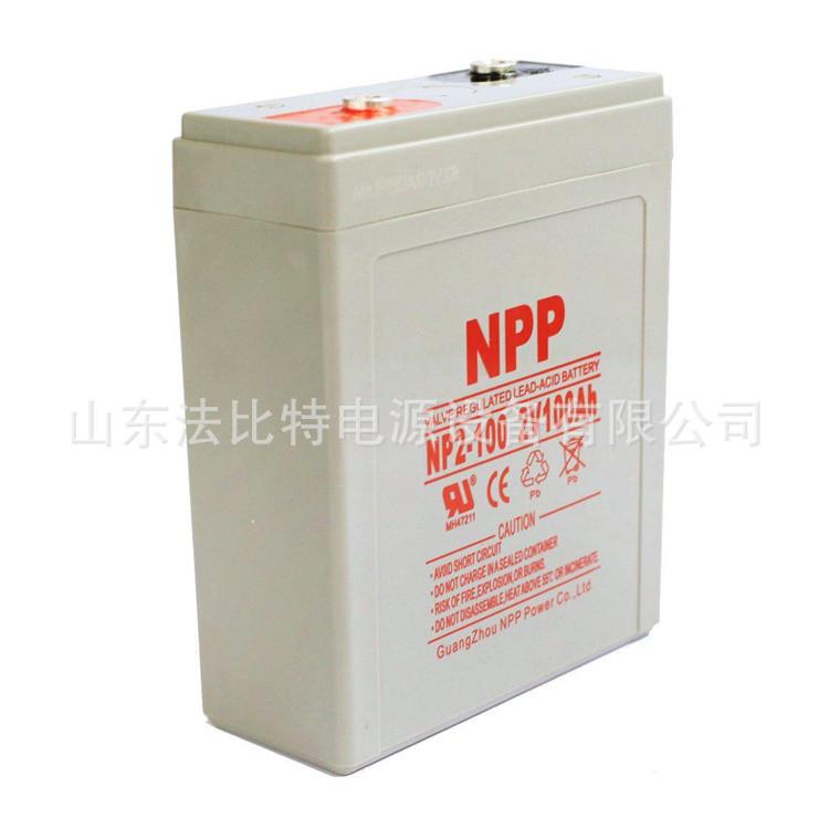 耐普蓄电池NP2-100Ah/2V100AH通讯基站现货耐普蓄电池NP2-100Ah