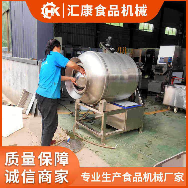 酱牛肉调理不锈钢 滚揉机 肉制品全自动真空滚揉设备产品嫩化率