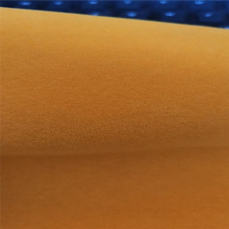 背胶植绒布加厚1mm不掉毛水刺底长毛自粘绒布贴展台布置带胶定制