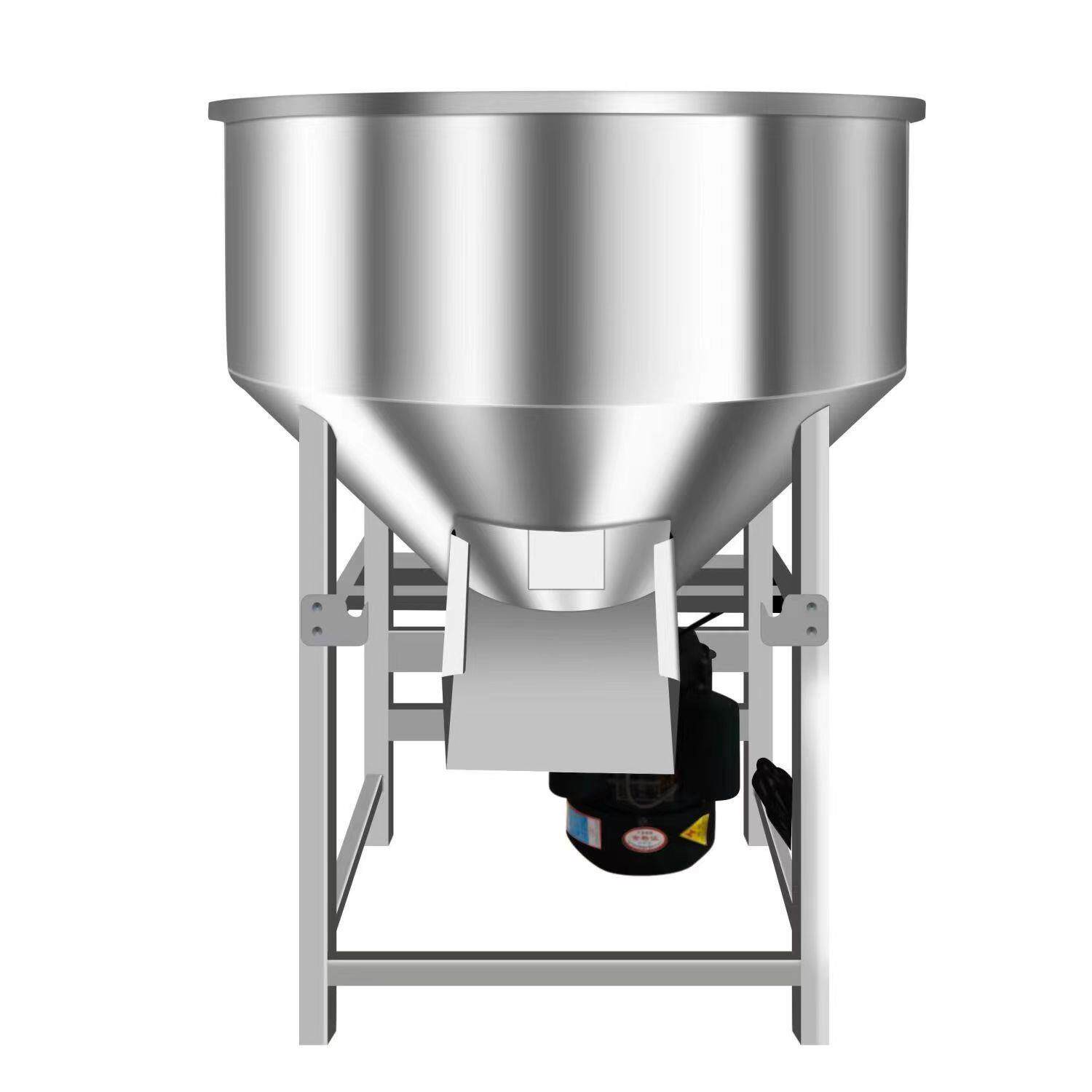 不锈钢搅拌机养殖场饲料拌药塑料颗粒混合拌种混色种子包衣拌料机