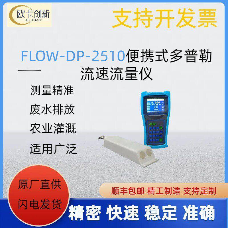 DP2510多普勒流量流速仪便携式流量计超声波明渠流速流量仪